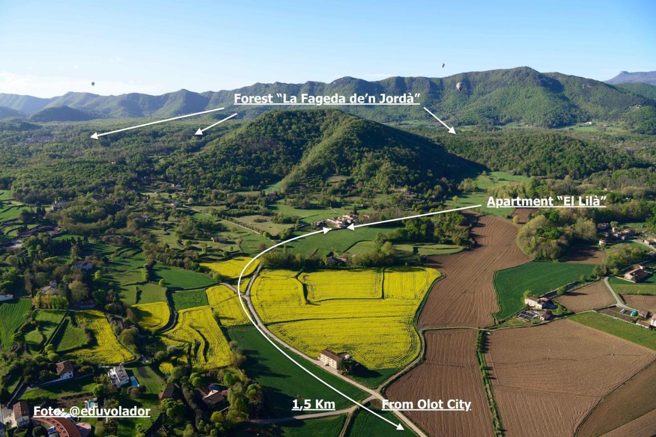 Apartamento "El Lila" - Parking Incluido Olot Εξωτερικό φωτογραφία